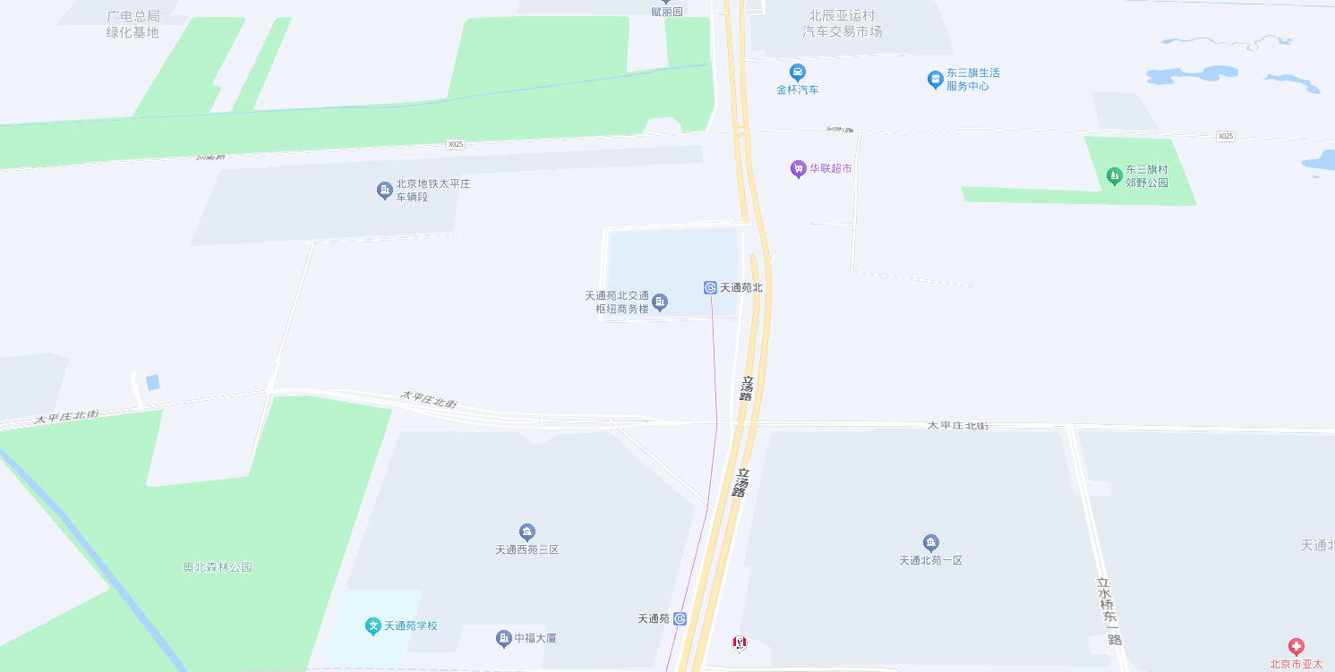 北京晨语文化传媒位置地图